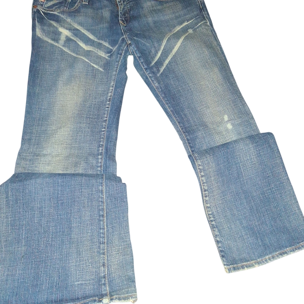 Classic Blue Flared Women Jeans